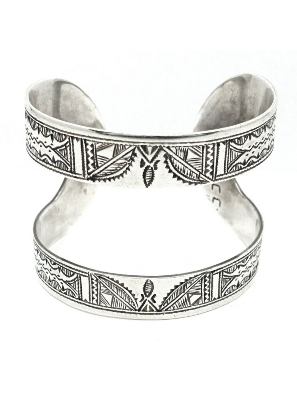 Hermes Bracelet Touareg Bangle Silver